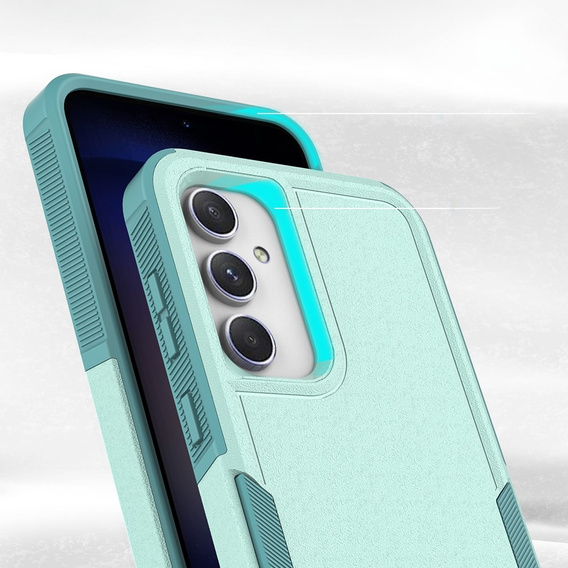 Husa blindată pentru Samsung Galaxy S23 FE, Dual Shockproof, verde