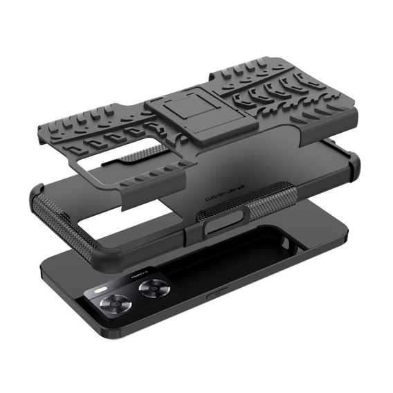 Huse pentru Oppo A57s, Tire Armor, negru