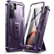 Husă blindată pentru Samsung Galaxy S22, Dexnor Full Body, violet