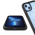 Carcasă pentru iPhone 14 Plus, Shockproof, cu folie, albastru