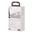 Baseus GaN2 Lite 65 W USB-C + USB-A încărcător de rețea, alb (UE)