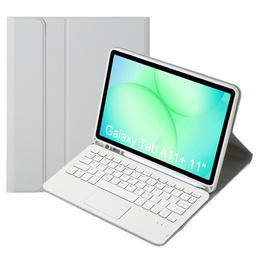 Husă cu tastatură Bluetooth și touchpad pentru Samsung Galaxy Tab A11+