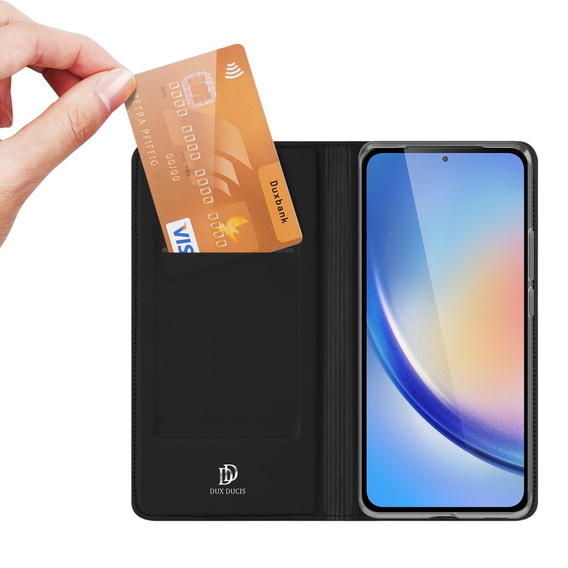 Dux Ducis Huse pentru Samsung Galaxy A35 5G, Skinpro, negru