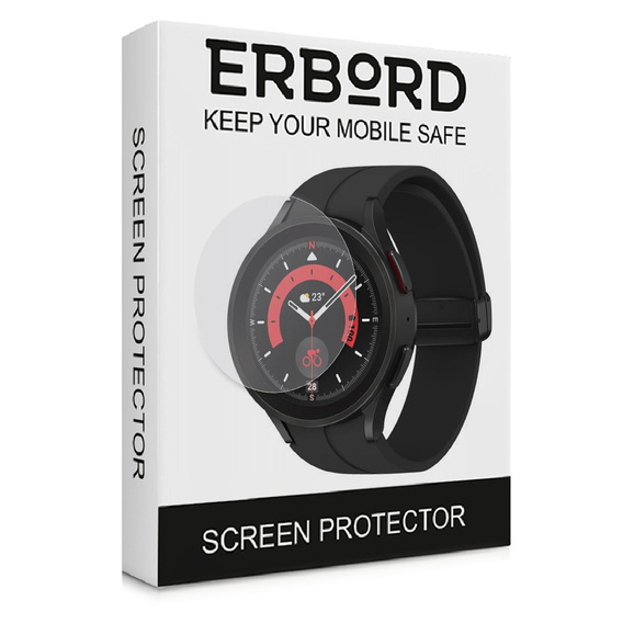 3x ERBORD Hydrogel Foil pentru Samsung Galaxy Watch 5 Pro 45mm