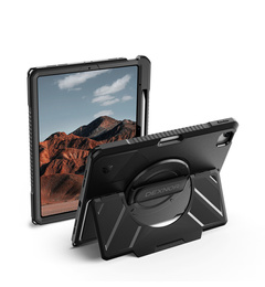 Husă Dexnor 360° cu curea și suport pentru stylus pentru iPad Air 13" 2025/2024 (generația a 7-a/a 6-a)