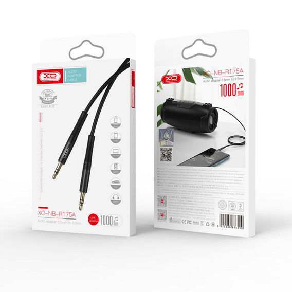 Cablu audio NB-R175A pentru dispozitive cu mufă jack de 3,5 mm
