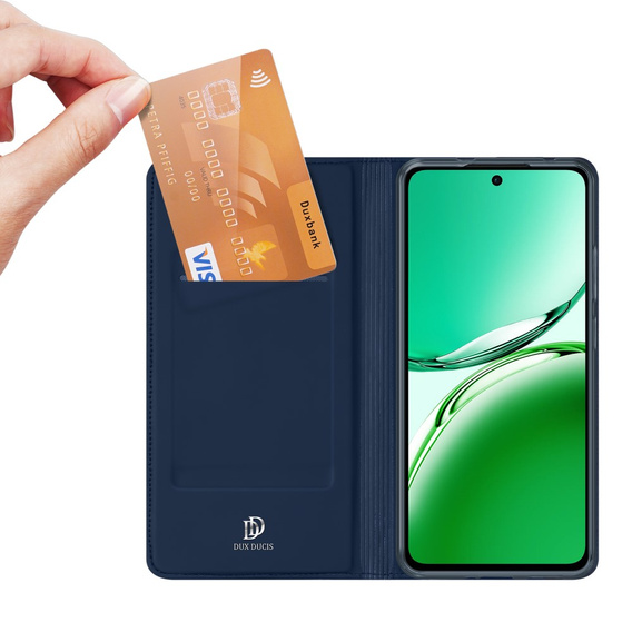 Dux Ducis Huse pentru Oppo Reno 12F / Oppo Reno 12FS, Skinpro, albastru
