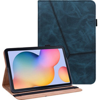 Husă pentru Samsung Galaxy Tab S6 Lite P610/P615 / S6 Lite 2022 10.4, Classic, cu spațiu pentru stylus, albastru