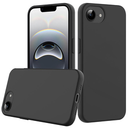 Huse pentru iPhone 16e, Silicone MagSafe, negru