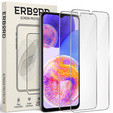 2x sticlă călită pentru Samsung Galaxy A23 4G/5G, ERBORD 9H Hard Glass pe ecran