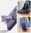 Carcasă blindată pentru iPhone 16 Pro Max, Dexnor CamProtect MagSafe, violet