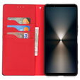 Husă din piele pentru Sony Xperia 1 VI, ERBORD Grain Leather, negru