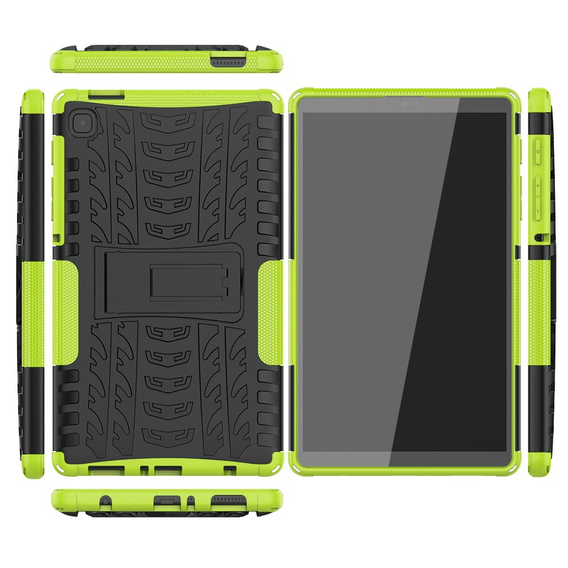 Huse pentru Samsung Galaxy Tab A7 Lite 8.7 T220 / T225, Tire Armor, negru / albastru