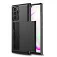 Huse pentru Samsung Galaxy Note 20 Ultra, Sliding Card Holder, negru