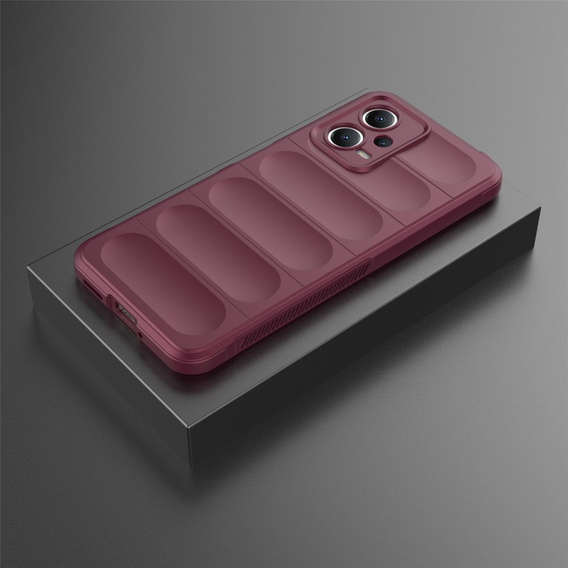 Huse pentru Xiaomi Redmi Note 12 5G / POCO X5 5G, Gaming Shockproof, maroon