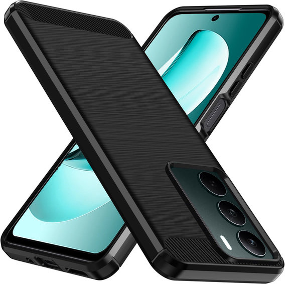 Huse pentru Realme C71, Carbon, negru