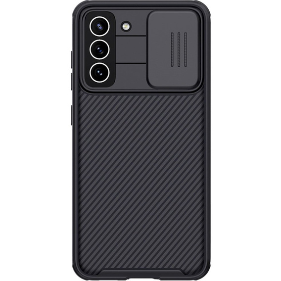 Carcasă blindată Nillkin pentru Samsung Galaxy S21 FE, CamShield Pro, negru
