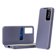 Husă cu clapetă pentru Samsung Galaxy A55 5G, Smart View Wallet, violet