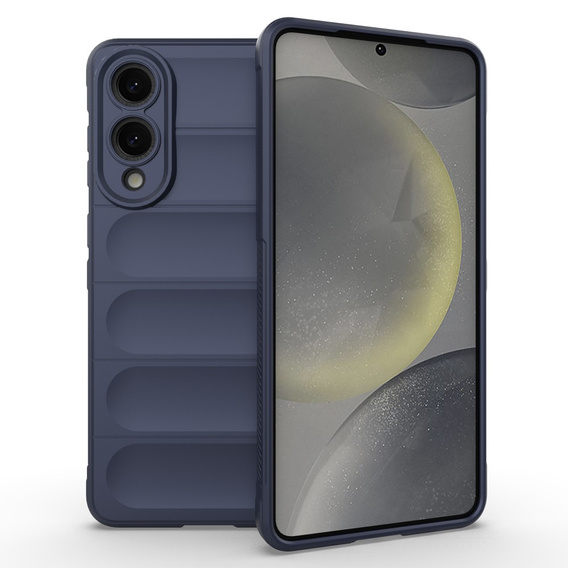 Huse pentru Samsung Galaxy S25 Edge, Gaming Shockproof, albastru închis