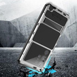 Husă pentru Samsung Galaxy S23 Ultra, R-JUST, armată, argintie