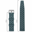 ERBORD curea universală din silicon de 20 mm