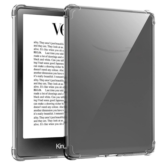 Husă pentru Amazon Kindle Paperwhite V / 5 2021, silicon, transparentă