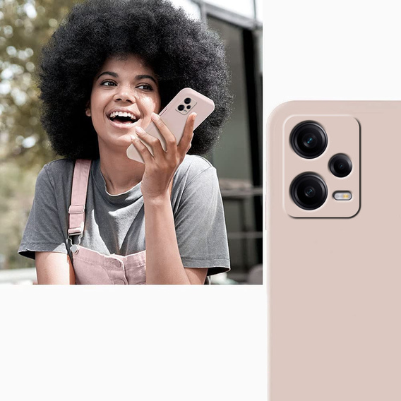 Husa pentru Xiaomi Redmi Note 12 Pro+ 5G, Silicone Lite, roz