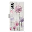 Cu clapetă pentru Samsung Galaxy S25 Edge, Wallet, Dandelion
