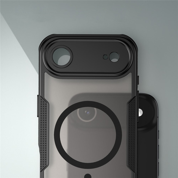 Carcasă blindată pentru iPhone Air, pentru MagSafe, negru mat