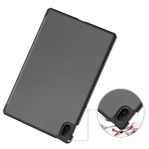 Husă pentru Huawei MatePad SE 11 2024, Smartcase, gri