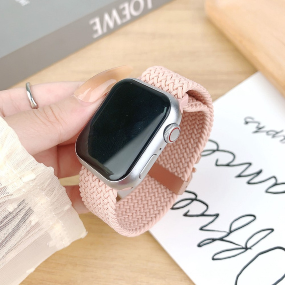 Curea din nylon pentru Apple Watch 1/2/3/4/5/6/7/8/9/SE/Ultra/Ultra 2 42/44/45/49mm1