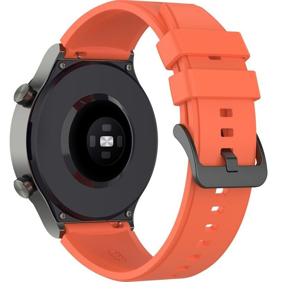 Pasek silikonowy 22mm uniwersalny, Czerwony