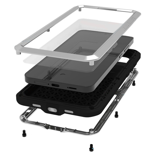 Husă blindată cu sticlă temperată pentru Samsung Galaxy S25 FE