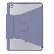Husă pentru tastatură pentru iPad 11" 2025 A16 (11 gen.) / iPad 10.9" 2022 (10 gen.), Rotary 360° Leather, violet