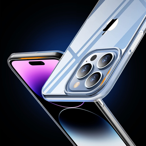 Huse pentru iPhone 14 Pro Max, Premium Armor Slim, transparentă