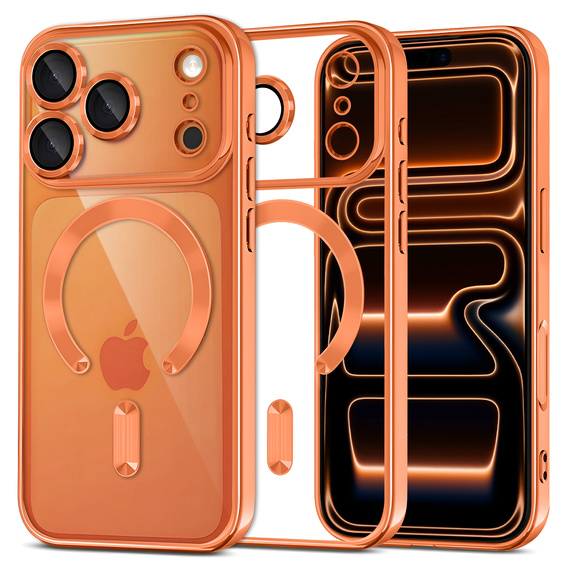 Carcasă magnetică cu protecție pentru lentile pentru iPhone 17 Pro Max