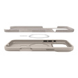 Carcasă Spigen pentru iPhone 17 Pro Max, Silicone Fit MagSafe, Stone