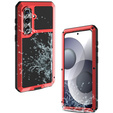 Husă blindată cu sticlă încorporată pentru Samsung Galaxy S26 Plus, roșu
