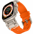 Curea ERBORD ProTech pentru Apple Watch 1/2/3/4/4/5/6/6/7/8/9/SE/Ultra/Ultra 2 42/44/45/49MM, portocaliu