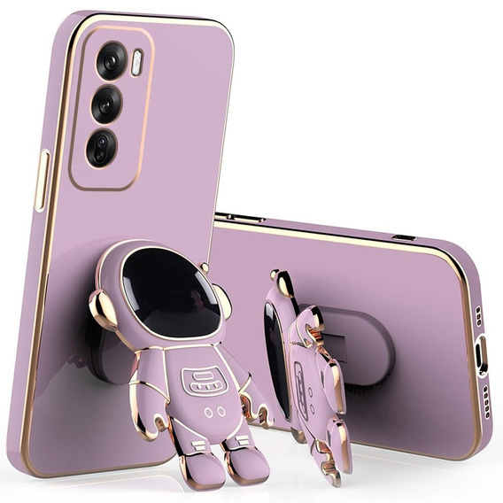 Huse pentru Oppo Reno 12 Pro, Astronaut, violet