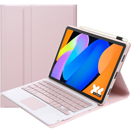 Tastatura Bluetooth Touchpad pentru Lenovo Idea Tab 11" 2025 TB336FU TB336ZU, roz