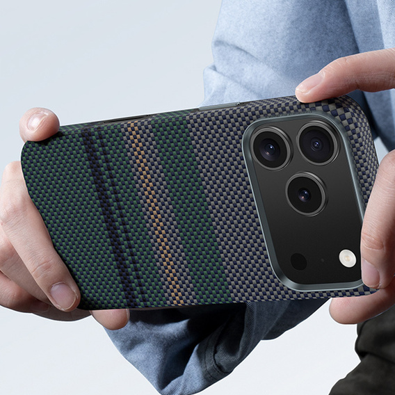 Husă BENKS Kevlar Magnetic Armor Pro Aurora 600D C070 pentru MagSafe pentru iPhone 17 Pro Max