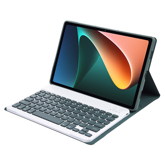 Carcasă + tastatură Xiaomi Pad 5/5 Pro, verde