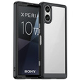 Huse pentru Sony Xperia 10 VI, Fusion Hybrid, transparent / negru
