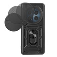 Husă blindată pentru Realme 12 Pro 5G / 12 Pro+ 5G, CamShield Slide, negru