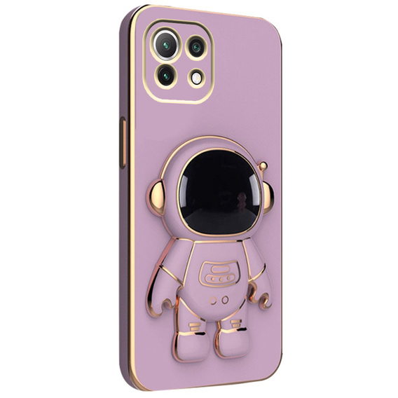 Huse pentru Xiaomi Mi 11 Lite / Mi 11 Lite 5G / 11 Lite 5G NE, Astronaut, violet