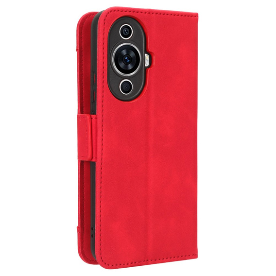 Cu clapetă pentru Huawei Nova 11 Pro, Card Slot, roșu