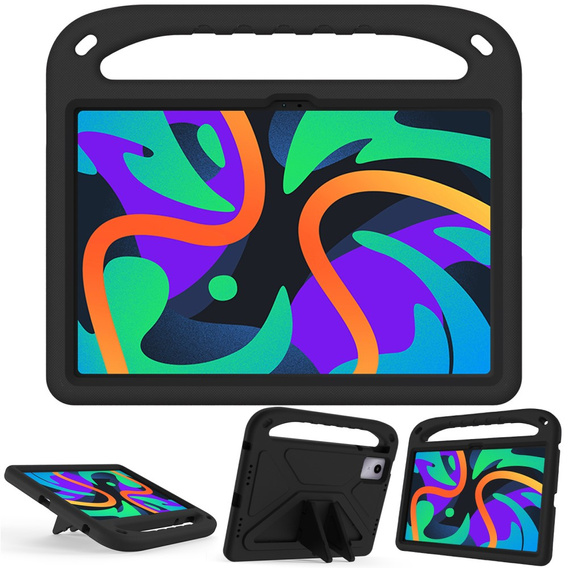 Husă pentru copii pentru Lenovo Tab M11, husă pentru copii cu mâner, negru