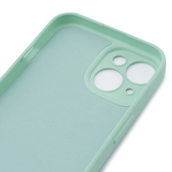 Husa pentru iPhone 15, Silicone Lite, albastru