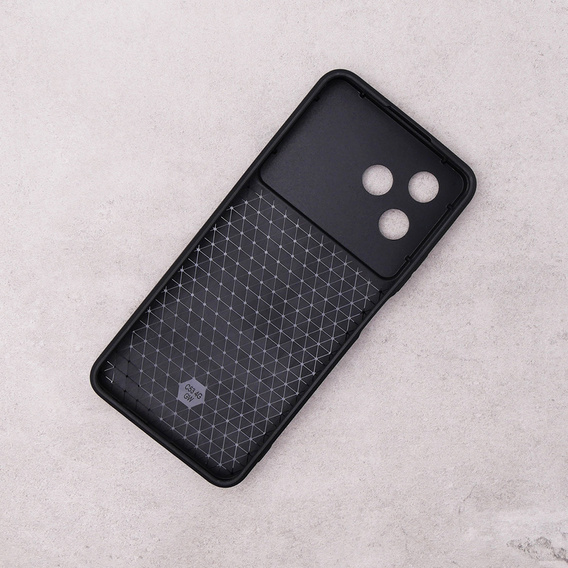 Husă blindată pentru Oppo A98 5G, CamShield Slide, roșu